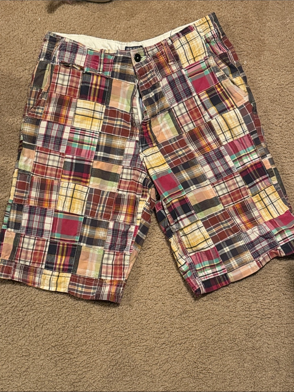 Men’s American Eagle Plaid Shorts